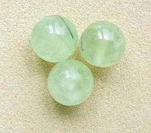Load image into Gallery viewer, Rare Gemmy Green Prehnite 10mm Round Bead Strand 107273 - PremiumBead Alternate Image 3