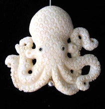 Load image into Gallery viewer, Captain Nemo Carved Octopus Waterbuffalo Bone Bead 10358 - PremiumBead Alternate Image 2