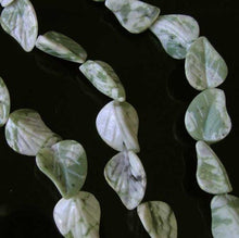 Load image into Gallery viewer, Hand Carved Harmony Stone Leaf Bead 8 inch Strand (10 Beads) 10165HS - PremiumBead Alternate Image 3