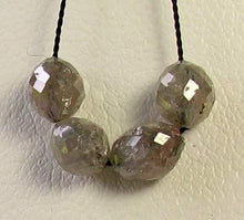 Load image into Gallery viewer, 4 Natural Platinum Silver Diamond 2.75cts Beads 9314X - PremiumBead Alternate Image 3