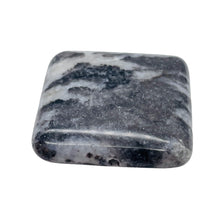 Load image into Gallery viewer, 1 Bead of Black & White Zebra Agate Pendant Beads 008615