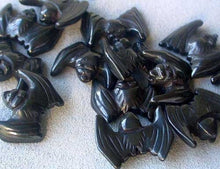 Load image into Gallery viewer, Halloween 2 Hand Carved Hematite Bat Beads | 21x16x5mm | Silver black - PremiumBead Alternate Image 2
