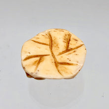 Load image into Gallery viewer, Poised Hand Carved Frog on Lily Pad Bone Bead | 1 Bead | 19x8mm | 7550 - PremiumBead Alternate Image 9