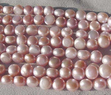 Load image into Gallery viewer, 9 Beads of Enchanting Natural Pink FW Button Pearls 4475 - PremiumBead Alternate Image 3