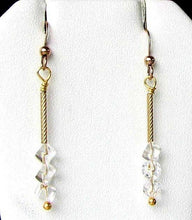Load image into Gallery viewer, Holiday Sparkle AAA Quartz Earrings and 14Kgf 6270 - PremiumBead Alternate Image 2