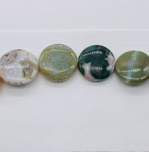 Load image into Gallery viewer, Ocean Jasper Graduated Round Strand | 26x8 to 24x8 mm | Multi-color | 16 Beads |