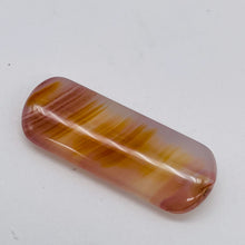 Load image into Gallery viewer, 1 Red Orange Sardonyx 41x16mm Pendant Bead 9589B