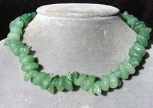 Load image into Gallery viewer, Charmer Carved Aventurine Snake Figurine | 20x11x7mm | Green - PremiumBead Alternate Image 3