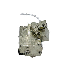 Load image into Gallery viewer, Pyrite Free Form Pendant Bead | 24x33x20 | Gold | 1 Bead |