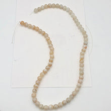 Load image into Gallery viewer, White and Orange Sardonyx Bead Strand | 6mm | White/Orange | Round | 68 Beads| - PremiumBead Alternate Image 2