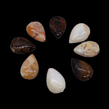 Load image into Gallery viewer, So Hot 8 Conglomerate Jasper Teardrop Beads 009326