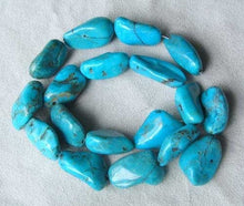 Load image into Gallery viewer, 1 Vibrant USA Blue Turquoise Pendant Bead 7538 - PremiumBead Alternate Image 4