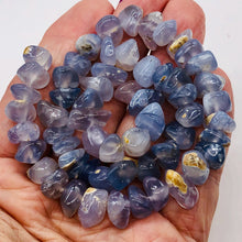 Load image into Gallery viewer, Oregon Holly Blue Chalcedony Agate 74 Gram Nugget| 10X10X8 15X10X8 |Blue 60 Bead