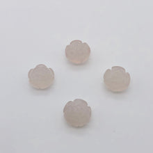 Load image into Gallery viewer, Bloomin' 2 Carved Flower Pink Chalcedony Rose Double Drilled Beads 10783 - PremiumBead Alternate Image 4