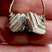 Load image into Gallery viewer, 2 Large 13.x13mm Sterling Silver Double Stepped Pyramid Beads | 5.2 grams | - PremiumBead Alternate Image 6