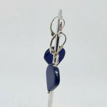 Load image into Gallery viewer, Lovely Hearts Blue Sodalite & Silver Earrings 300514A - PremiumBead Alternate Image 2