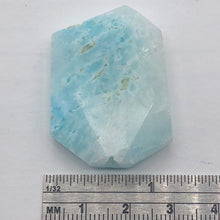 Load image into Gallery viewer, 81cts Druzy Natural Hemimorphite Pendant Bead | Blue | 35x27x8mm | 1 Bead |