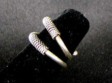 Load image into Gallery viewer, Exotic!! Double 925 Solid Sterling Silver Size 5 Ring 5835 - PremiumBead Alternate Image 2