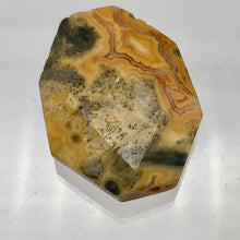 Load image into Gallery viewer, Crazy Lace Agate Carved Pendant Bead | 40x29x8mm | Red Gray |