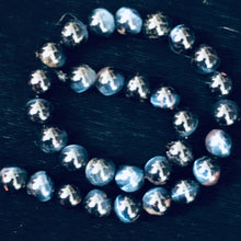 Load image into Gallery viewer, Tigers Eye 15 1/2" Strand Round | 7 mm | Blue | 62 Beads |