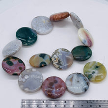 Load image into Gallery viewer, Ocean Jasper Graduated Round | 28x8 to 30x8 mm | Multi-color | 14 Beads