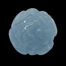 Load image into Gallery viewer, Aquamarine AAA Intricately Carved Round Bead | 12mm | Blue | 1 Bead |