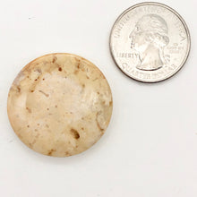 Load image into Gallery viewer, Exotic Tiger Jasper Disc Pendant Semi Precious Stone 13 Bead Strand| 30x5mm | - PremiumBead Alternate Image 8