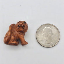 Load image into Gallery viewer, Hand Carved Signed Fierce Tiger Boxwood Netsuke - PremiumBead Alternate Image 5
