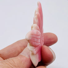 Load image into Gallery viewer, Peruvian Opal Flower Pendant | 40x50x7mm | Pink White | 1 Bead