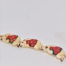 Load image into Gallery viewer, No Evil Scrimshawed Hand Carved Bunny Rabbit Bone Bead Set 10407A - PremiumBead Alternate Image 2