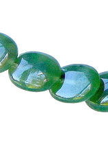 Load image into Gallery viewer, 2 Nephrite Jade Magical Natural Untreated Lentil 8377