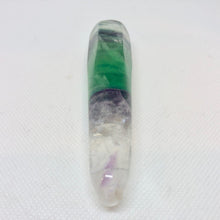 Load image into Gallery viewer, Multi-Hued 3 7/8 x 7/8 inches Fluorite Massage Crystal - Bring Peace 5434F - PremiumBead Alternate Image 2
