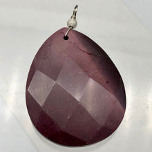 Load image into Gallery viewer, Deep Red Natural Faceted Mookaite Sterling Silver Wire Wrap Pendant| 2 1/4 Inch|