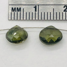 Load image into Gallery viewer, Tourmaline Pair Faceted Briolette Gemstones | 6.5x8x3mm | Green Blue | 1 Pair |