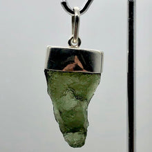 Load image into Gallery viewer, Blue Green Moldavite Pendant 31x18x6mm | 1 5/8" long
