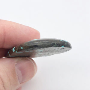 Speckled Turquoise Drop Pendant Bead | 59x36x7.5mm | Turquoise | 8658E - PremiumBead Alternate Image 10