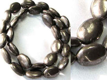 Load image into Gallery viewer, 5 Aztec Gold Pyrite 14x10mm Oval Beads 008995 - PremiumBead Primary Image 1