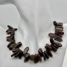 Load image into Gallery viewer, Fantastic Gray Bronze Moonstone Nugget Briolette Bead Strand | 60 Beads |