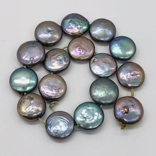 Load image into Gallery viewer, Shimmer Silvery Platinum FW Coin Pearl 8 inch Strand 9447HS