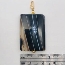 Load image into Gallery viewer, Semi Precious Stone Jewelry Sardonyx Agate Pendant Necklace 14Kgf | 1 3/4" Long|
