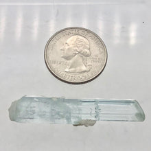 Load image into Gallery viewer, One Rare Natural Aquamarine Crystal | 46x9x10mm | 31.595cts | Sky blue | - PremiumBead Alternate Image 8