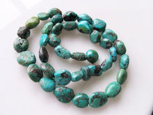 Load image into Gallery viewer, 160cts 16" Natural USA Turquoise Pebble Beads Strand 106696H - PremiumBead Primary Image 1