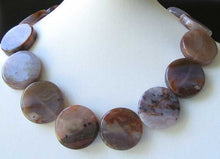 Load image into Gallery viewer, Oregon Lavender Jasper 30mm Coin Bead Strand 109684C - PremiumBead Primary Image 1