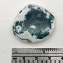 Load image into Gallery viewer, Solar Quartz Teardrop Stone | 33x33x8mm | White Green | 1 Bead(s)
