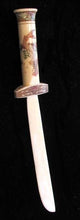 Load image into Gallery viewer, Splash Unique Scrimshawed and Carved Mermaid Knife / Letter Opener 010634 - PremiumBead Alternate Image 2