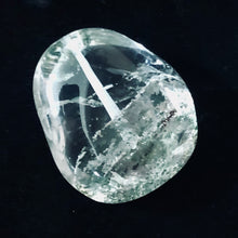 Load image into Gallery viewer, Lodalite Quartz Oval Pendant Figurine Bead | Clear Included|1 Bead| 30x26x16 mm|