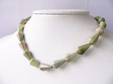 Load image into Gallery viewer, Pastel Owyhee Jasper Faceted Teardrop 17x9mm Bead Strand 110556A - PremiumBead Primary Image 1