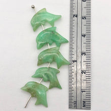 Load image into Gallery viewer, Semi Precious Stone Leaping Carved Dolphin Beads for Jewelry Making Chrysoprase - PremiumBead Alternate Image 4