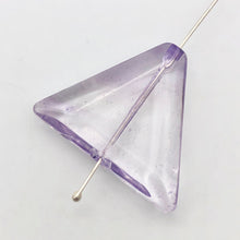 Load image into Gallery viewer, Natural Amethyst Faceted Lilac Triangle Focal Bead | 26x30x7.5mm | 1 Bead | 6656 - PremiumBead Primary Image 1