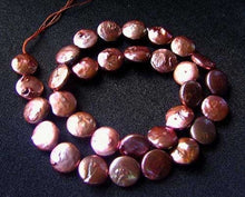 Load image into Gallery viewer, 3 Sensational Pink Gold FW Coin Pearls 8317 - PremiumBead Alternate Image 2